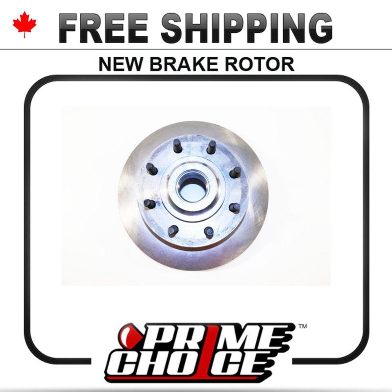 1 premium new disc brake rotor for front fits left driver / right passenger side