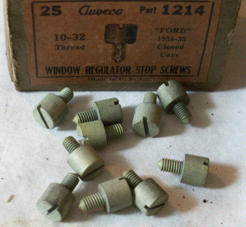 34 35 36 37 38 39 ford nos r window regulator stop screws