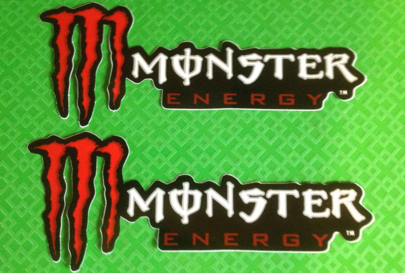  sticker monsters racing atv motocross ktm honda suzuki yamaha rockstar hrc s100