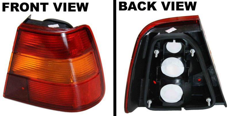 Tail light brake lamp rear lens & housing passenger's right side rh