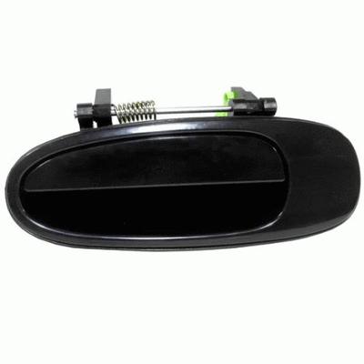 Textured black exterior outside back/rear door handle left driver side lh