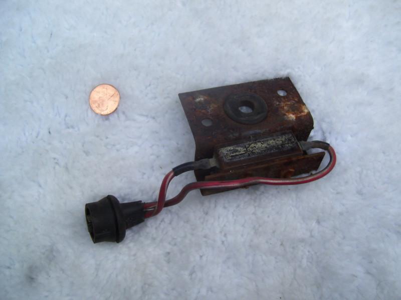 Corvette 1968 - 72 wiper door limit switch & bracket oem