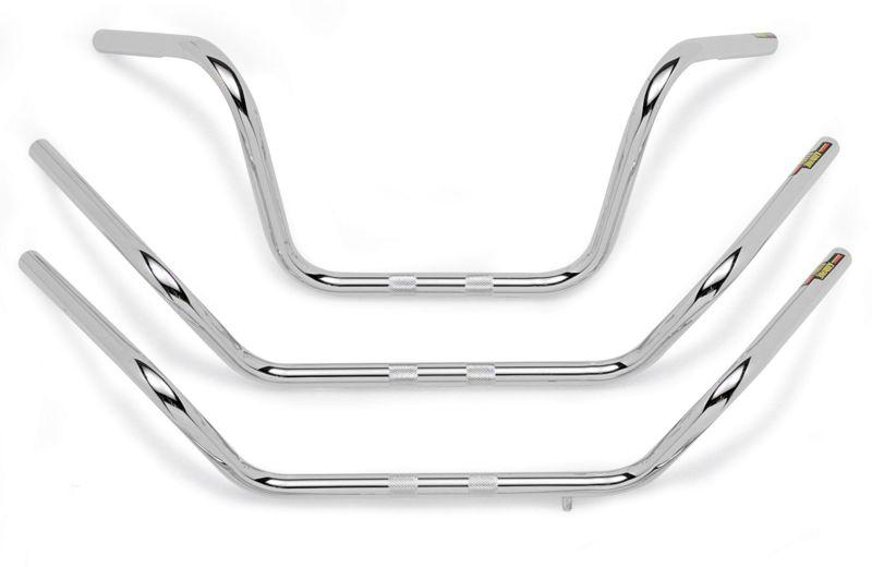 Khrome werks 1in. handlebar - standard drag bar (dimpled) - chrome