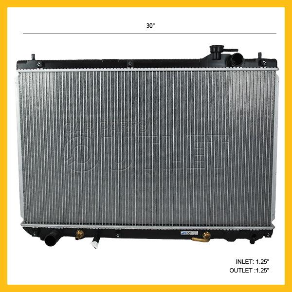 01 02 03 lexus rx300 radiator assembly 3.0l v6 dohc auto 2001 2002 2003 new at