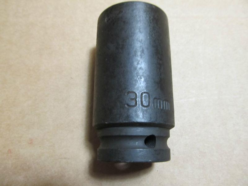 Armstrong tools 1 pc. 3/4" drive impact 6 pt. deep socket (30mm) metric!