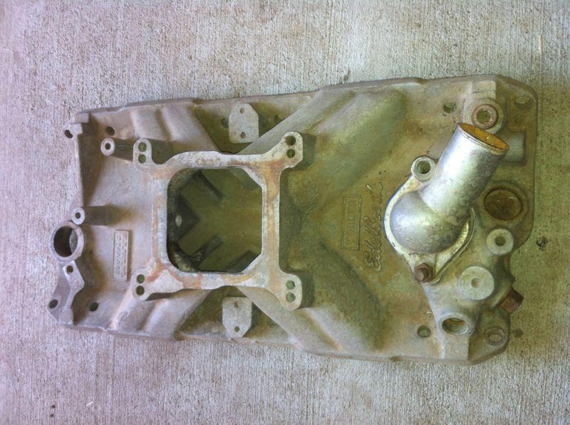 Sprint car midget micro sprint racing dragster edelbrock torker aluminum intake