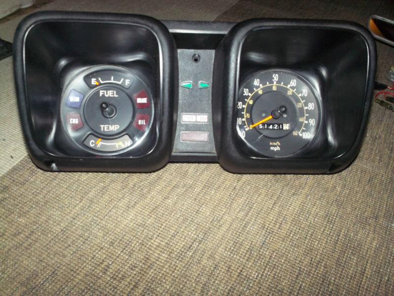   toyota truck  hilux speedometer cluster gauges 1976 1978 76 77 78 lights