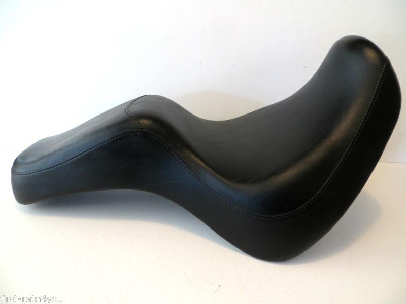 ~ milsco black double motorcycle seat ~ great condition! ~ 08094 8 ~