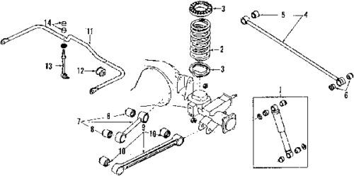 Nissan 550460w001 genuine oem factory original bushings