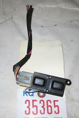 Lincoln 96 continental seat control switch right/front 1996