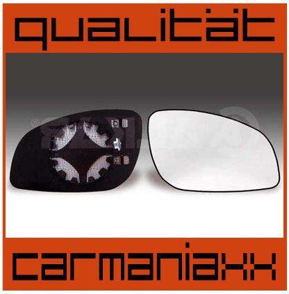 Mirror-glass for opel vectra c right power heated mirror mount 02-08