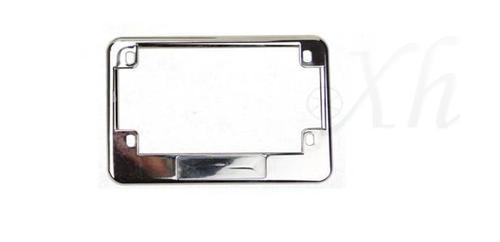 Custom motorcycle chrome license plate frame for yamaha fz1 yzf-r6 r1 600r 