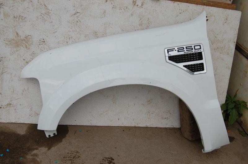 2009 2011 ford f250 left side fender good used condition  original nice 