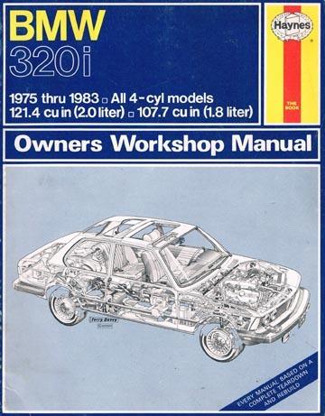 1975-83 bmw 320i - all 4-cyl. models - repair manual 