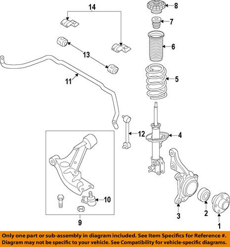 Gm oem 95214875 steering knuckle