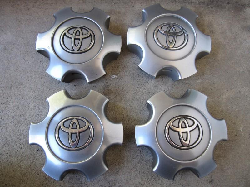 Set of 4 oem 2003/2007 toyota tundra sequoia center caps p/n 42603-420nm-01