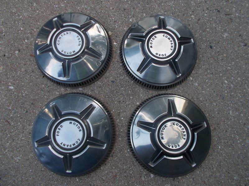 70 71 72 ford maverick small hubcaps hub caps dog dish poverty doda-1130f