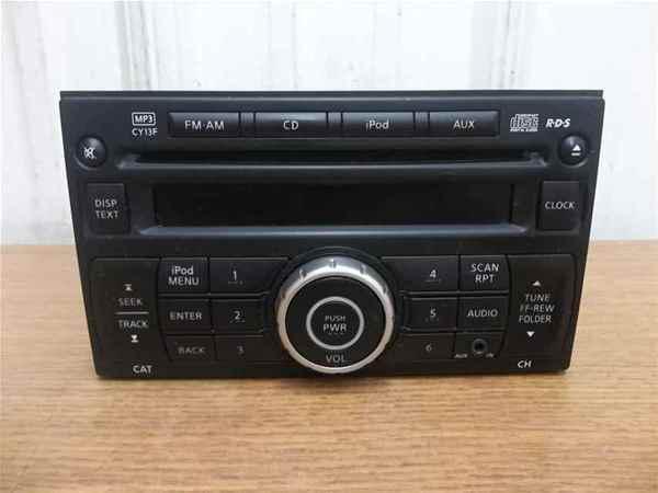 10 11 12 nissan sentra radio single disc cd player oem