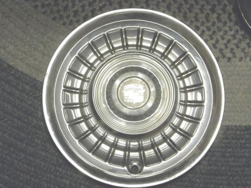 Cadillac motor car division hub cap  wheel cover chrome