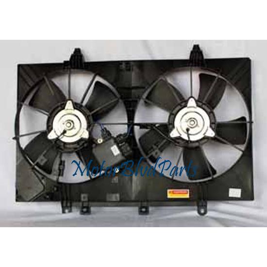 06-07 m35/06-08 m45 tyc replacement rad. & cond. cooling fan assembly 621870