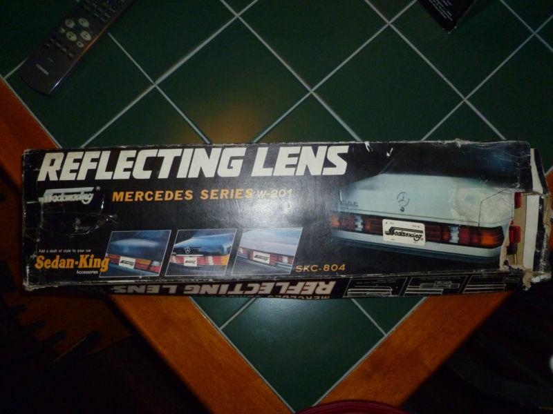 Mercedes benz rear reflector lens w201 by sedan king classic