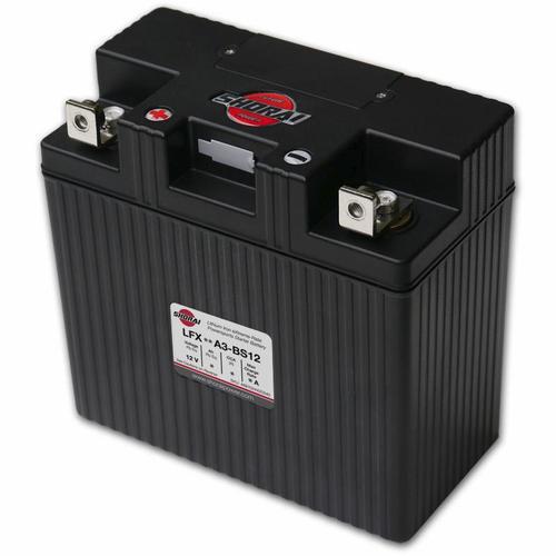 Shorai lithium iron extreme-rate battery  lfx27a3-bs12