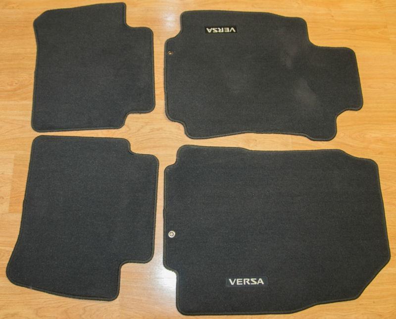 Sell Nissan Versa Carpeted Floor Mats OEM Full Set of 4 in Wilmington