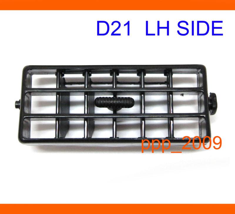 Air vent trim black lh left side nissan d21 frontier pickup ute 1987 - 1994 88