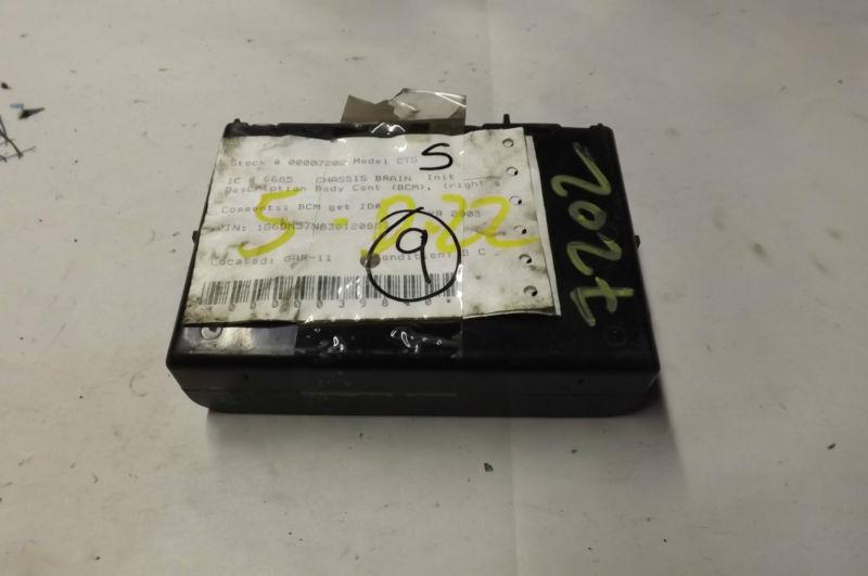 2003 caddilac cts bcm body control module 25740336 oem