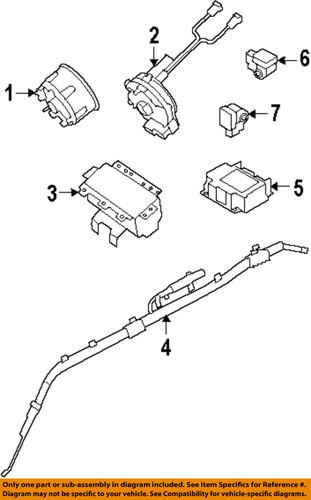 Kia oem 959200x000 air bag-side impact sens