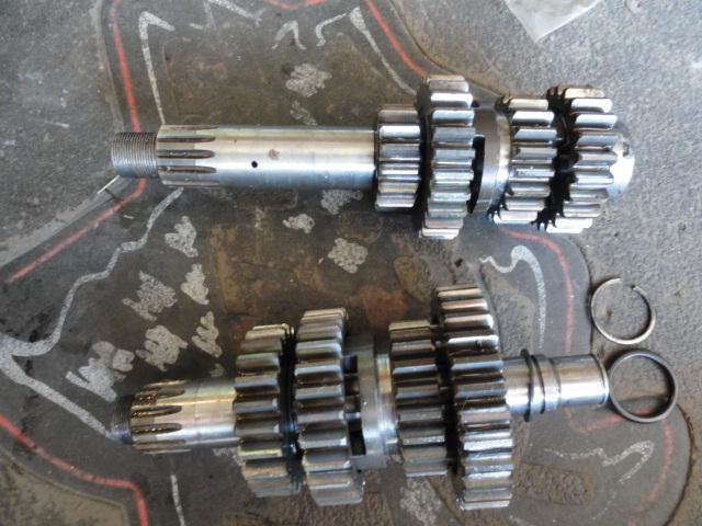 Yamaha sc500 transmission gears 1973