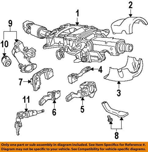 Audi oem 4b0905851q steering column-steering lock