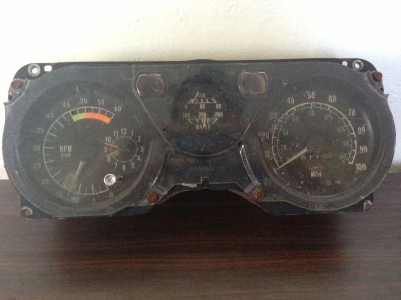 1975-78 firebird, trans am instument cluster