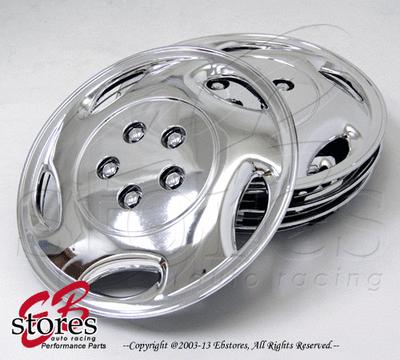 4pcs set of 15 inch chrome wheel skin cover hubcap hub caps (15" inch style#941)