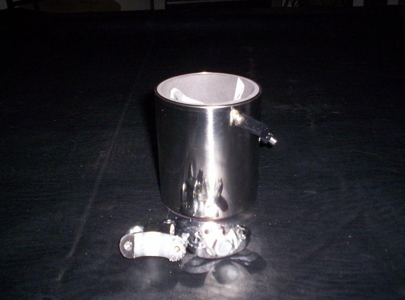 V-rod custom stainless steel high polish  finish  cup holder rust and scratch 