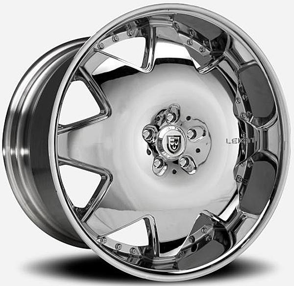 26" lexani lx-2 wheel set 26x10 chrome lexani lx2 5 & 6 lug rwd 26inch rims