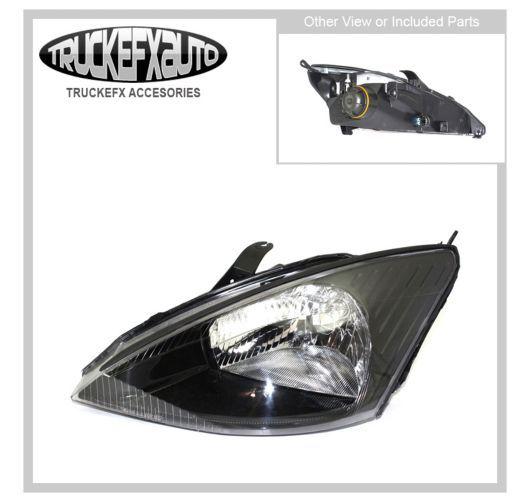 Fo2502192 new headlight lamp driver left side clear lens halogen lh hand