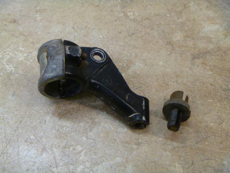 Suzuki rm125 rm 125 used original left handlebar perch 1990