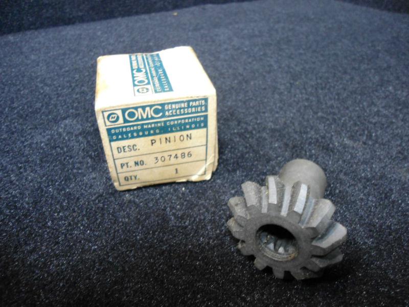 Pinion gear #307486 #0307486 johnson/evinrude/omc outboard boat motor engine 