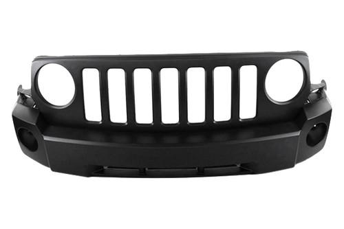 Replace ch1000893v - 2007 jeep patriot front bumper cover factory oe style