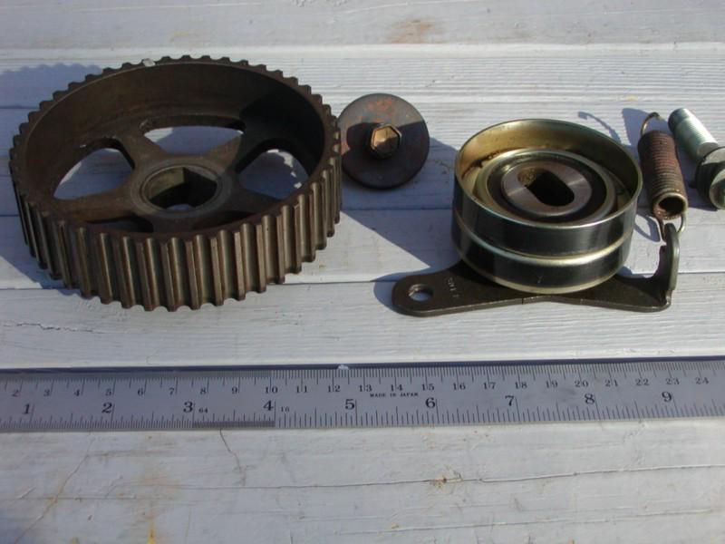 86-92 toyota supra, oil pump gear, belt tensioner, bolt, part number 13524-42010