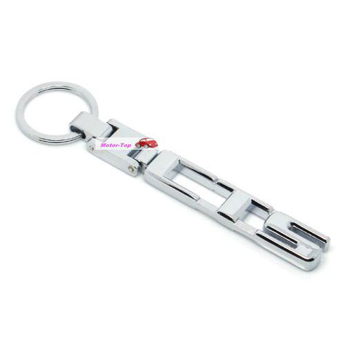 Metal pendant keychain key chain ring chrome for cts cts-v coupe sedan wagon