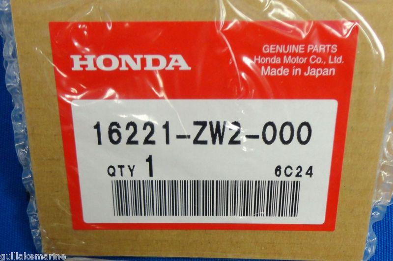 Honda outboard motor carb gasket 16221-zw2-000   bf25 to bf30