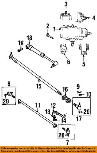 Mopar oem 3893558 steering gear-side cover gasket