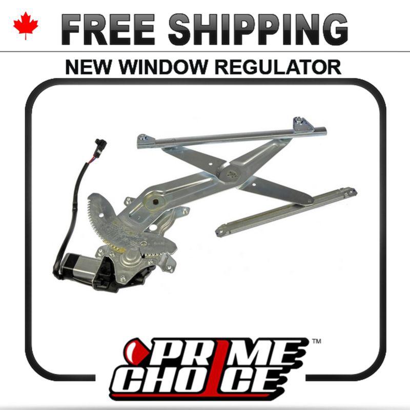 New front drivers side power window regulator with motor