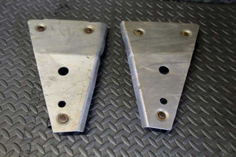 1987-2006 yamaha banshee aluminum lower a-arms under skid skidplate armor