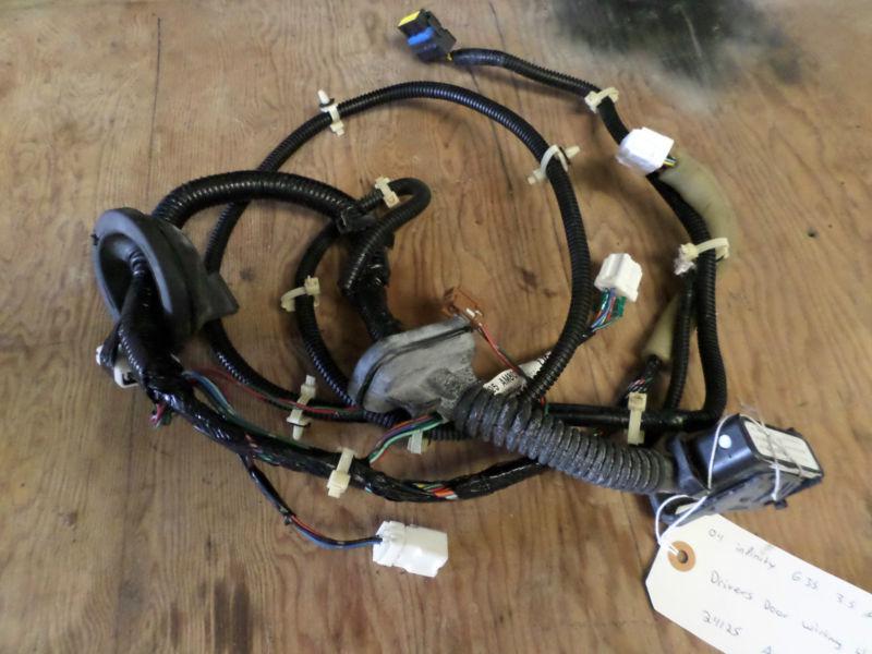 01 02 03 04 05 06 07 infiniti g35 3.5 v6 driver side door wiring harness