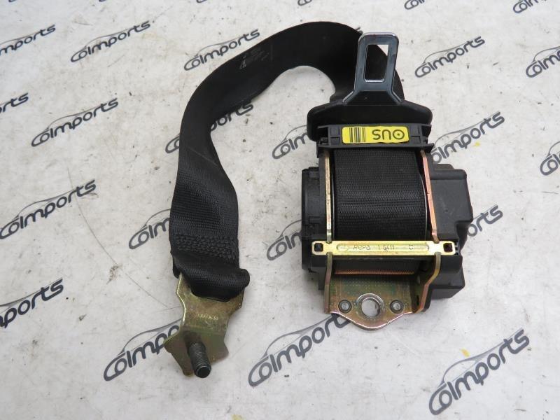 Bmw e46 325i seat belt upper rear left black 1999-2005