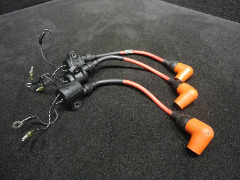 #61a-85570-00-00 ignition coil assy (3x) 1990-05 150-250hp yamaha boat ~712~ # 1