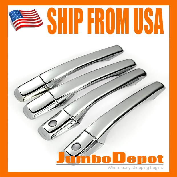 Us for 02~06 mitsubishi lancer mirage chrome door handle cover kits trims hot